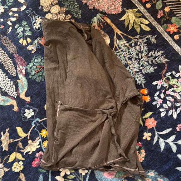 Mersea Dark Gray/Brown Long Sleeve Shirt, Catalina style - Picture 3 of 3